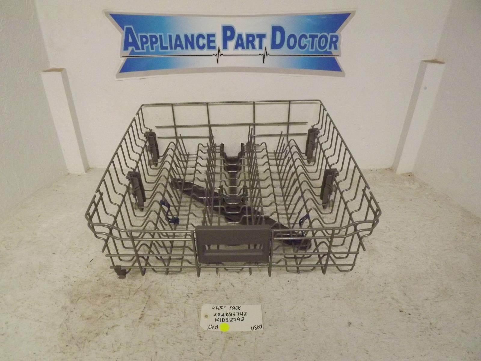 KitchenAid Dishwasher WPW10312792 W10312792 Upper Rack Used KitchenAid Dishwasher WPW10312792 W10312792 Upper Rack Used